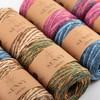 8 Skeins of Sensy Premium 185 Yards 100% Paper Multi-Color