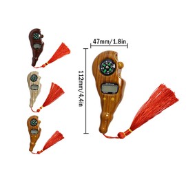 Abiyou 3pcs Digital Beads Counter, Digital Beads Counter, Buddha Beads Counter, Muslim Prayer Bead Counter, Prayer Beads Counter with LED Light and Compass, for Meditation, Muslim Prayer