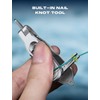 HOOK-EZE Fishing Line Cutter, Fly Fishing Nippers with Retractors and
