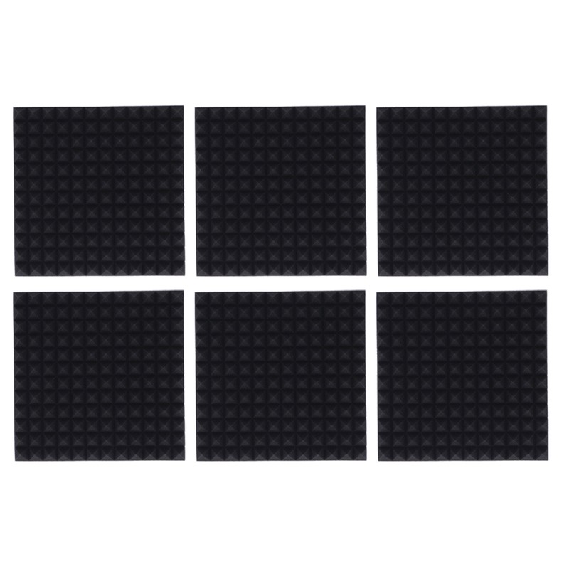 10PCS Acoustic Dampening Panels High Density Sound Insulation Pads for