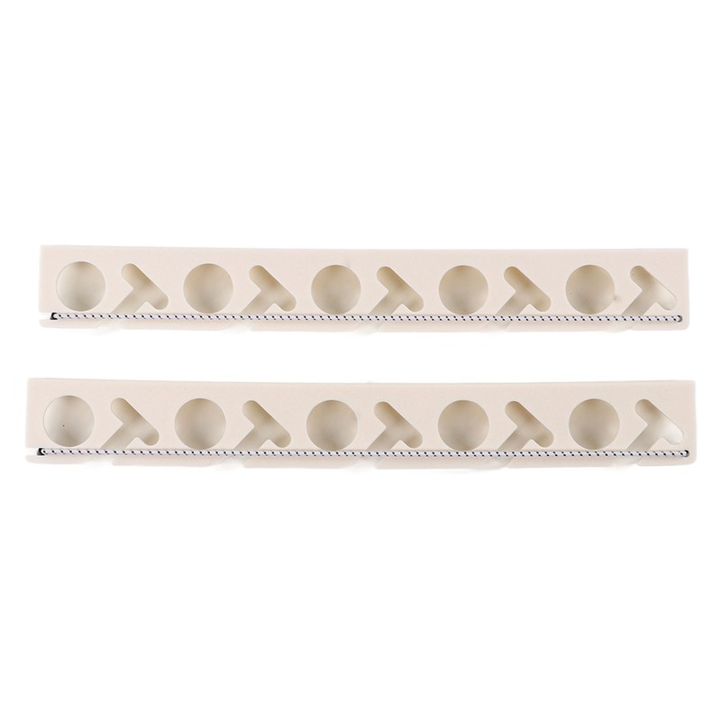 Fishing Rod Holder Wall Mounted Strong Durable ABS 10 Rods