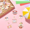 LiQunSweet 30 Pcs 5 Styles Circus Theme Enamel Charms Clown