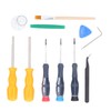 5PCS Small Screwdrivers Multifunctional Wrench Tweezers Brush Pry Plates Disassembly