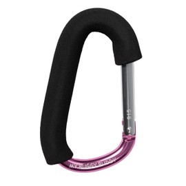My Buggy Buddy Clip, Hook or Carabiner for Pram/ Stroller/ Pushchair, Foam Coating to Prevent Damage, Can Hold Upto 4 kgs, Pink