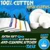 Towelogy® Heavy Duty Cotton Dish Cloths Extra Large SUPER ABSORBENT