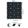 Mirror Wall Stickers Waterproof DIY Acrylic Wall Decals for Living