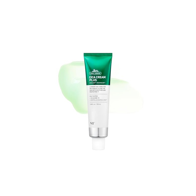 VT COSMETICS Cica Cream Plus, Hydrating & Calming Face Moisturizer