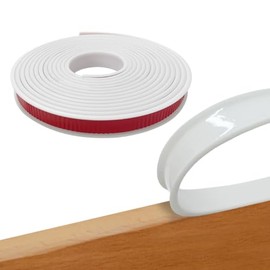 KVZVK Protector de Borde Canal U Autoadhesivo TPE 16.4 Pies, 18mm, para Muebles