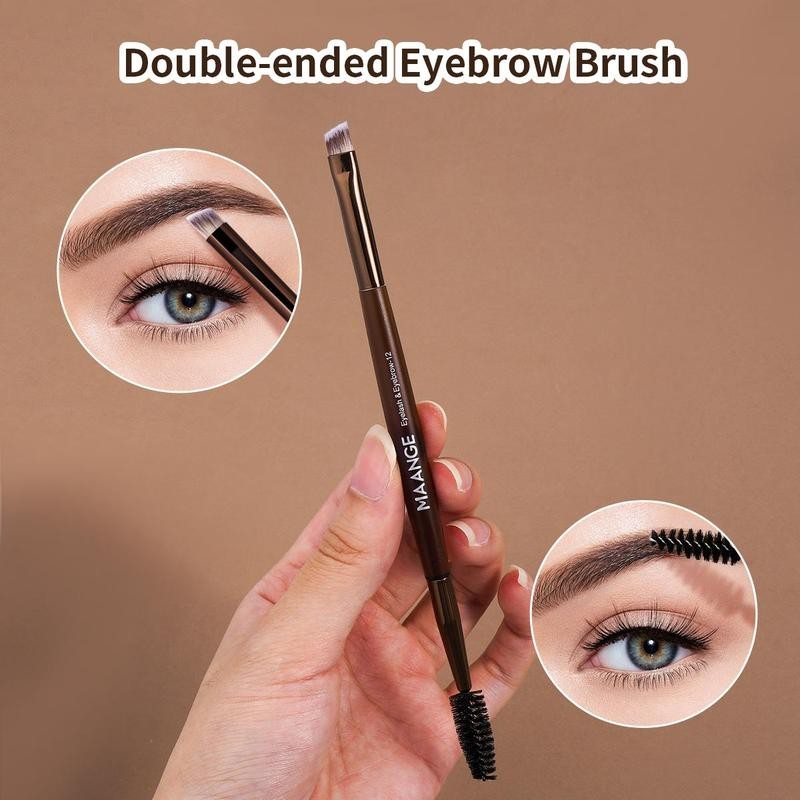 MAANGE Professional Soft Makeup Brush Set, 13pcs/set Eyelash & Eyeshadow