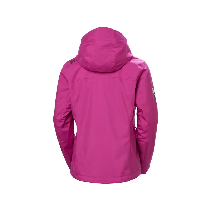 Helly-Hansen Women's Sportswear Crew Hooded Midlayer Jacket 2.0, 663 Magenta