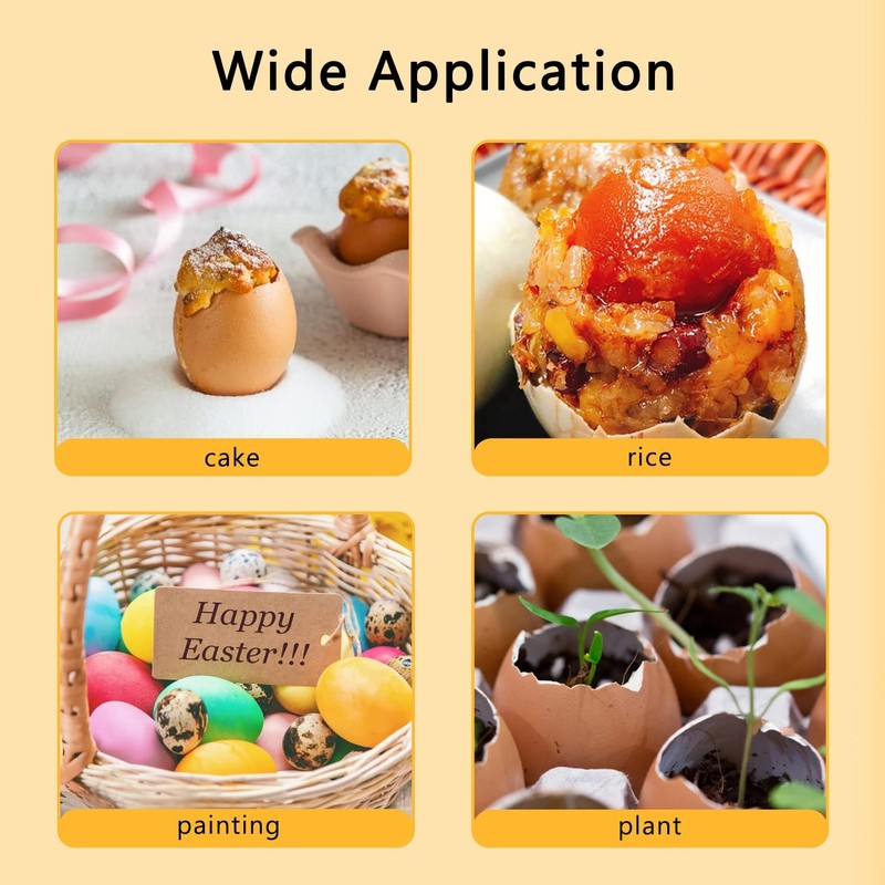 ieron Egg Opener Tool Hole Puncher, Semi-Automatic Kitchen Bar Cooking