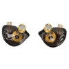 Wired Sound Isolating Earbuds with Microphone Detachable Dynamic Earphone with