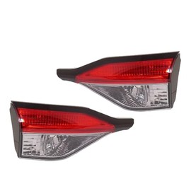 EPIC LIGHTING Halogen Replacement Spec Tail Lights Black Bezel Compatible with TOYOTA 20-24 COROLLA [ TO2802152 TO2803152 8159112240 8158112280 ] Pair
