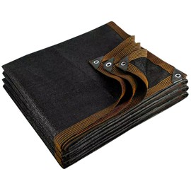 IMSGVIFO 90% Black Shade Cloth for Patio, 4x8 FT Mesh Tarp Sun Shade Cloth with Grommets, Sun Protection Sail for Garden Greenhouse Pergola Barns Kennel Patio Outdoor Neting Cover