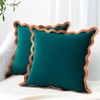 MONDAY MOOSE Decorative Throw Pillow Covers Cushion Cases, Set of