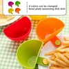 Kotkiddy Set of 4 Dip Clip Bowls for Plates, Spices,