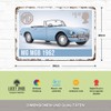 LUCKYLINDE Retro Tin Sign Suitable for MG Oldtimer Fans and
