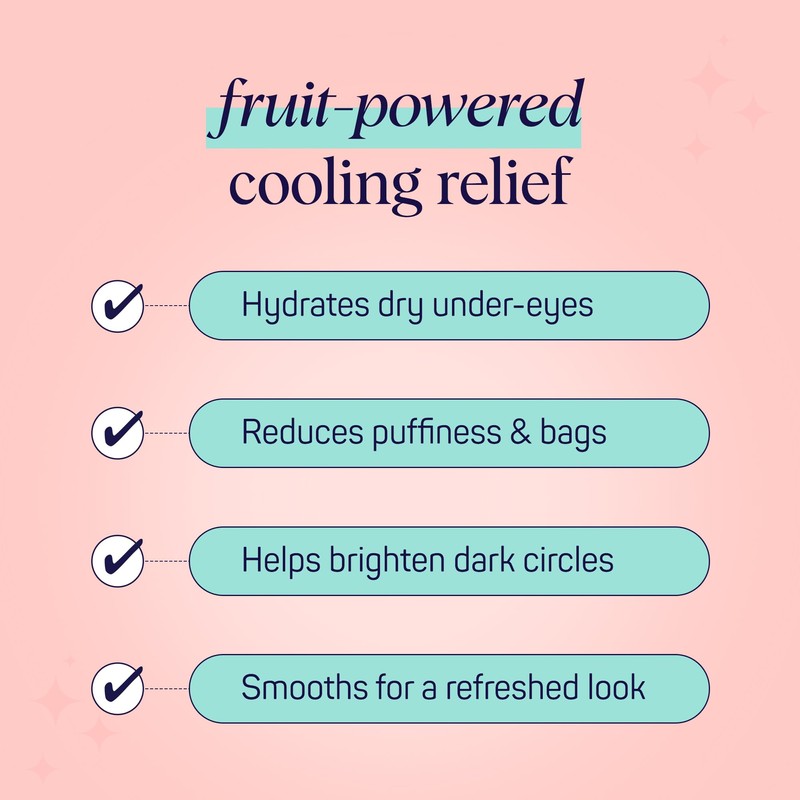 SpaLife Watermelon Cooling Eye Pads, 48 Hydrating Under Eye Patches