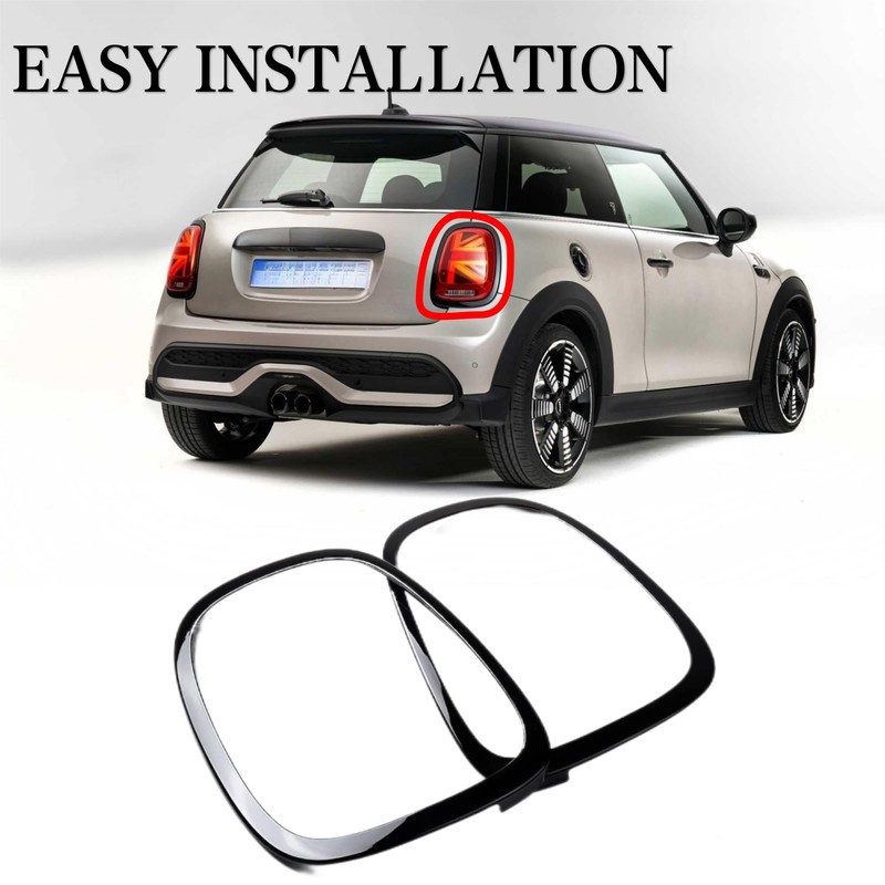 FCBJX Front Grille Surround Trims Headlight Bezel Tail Lights Trim
