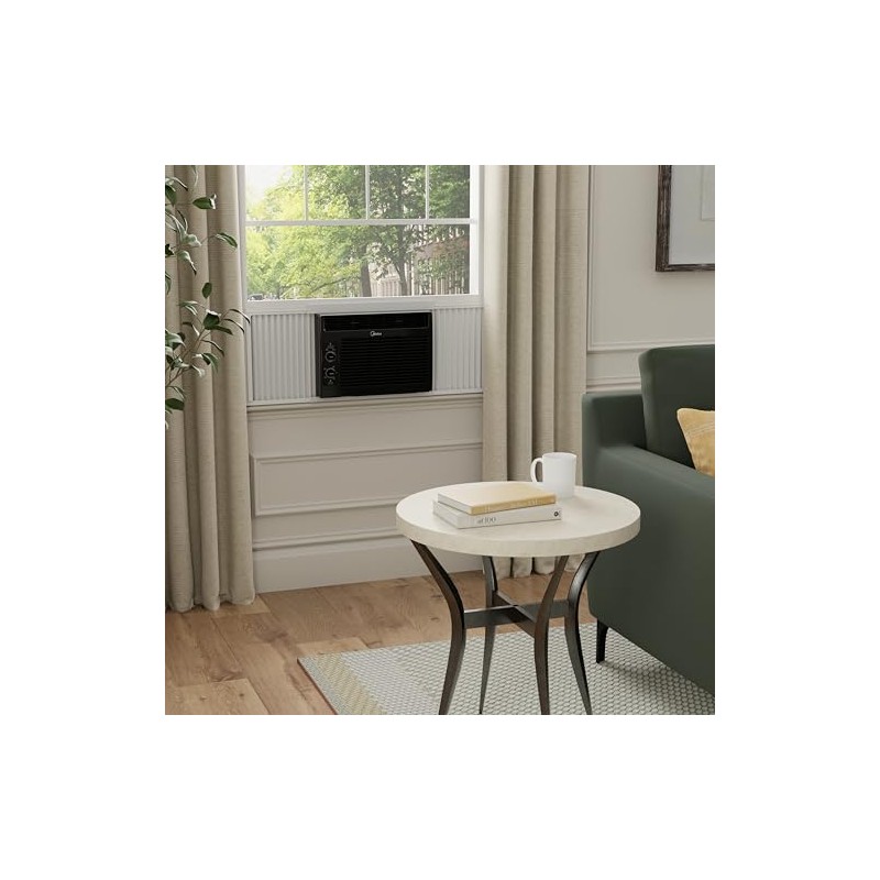 Midea 5,000 BTU 150 Sq ft Mechanical Window Air Conditioner,