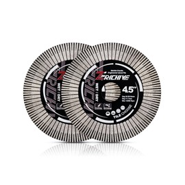 Zerichive 2 Pack-4.5" Tile Blade Ceramic Cutting Blade for Cutting and Grinding Porcelain Tile Granite Marble