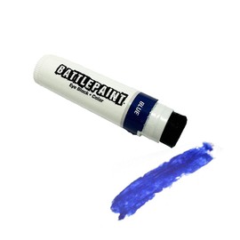 EyeBlack BattlePaint – Bright Colored Under Eye Black Grease for Pro Athletes and Super Fans – Baseball, Softball, Football – 1 Stick – Blue