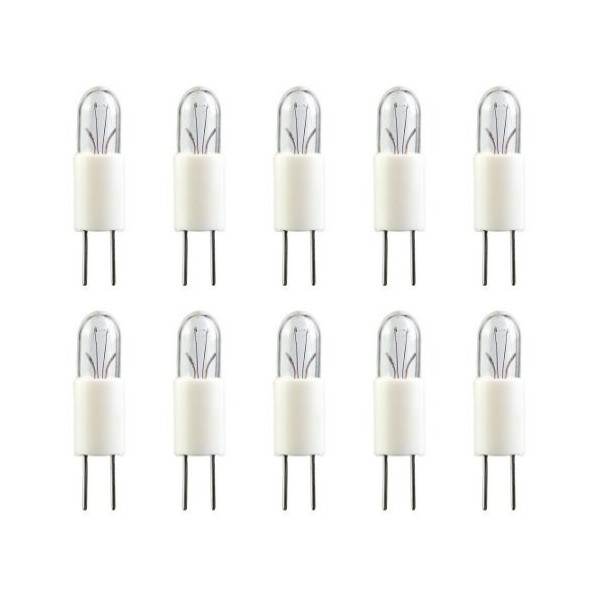 CEC Industries #7371 Bulbs, 12 V, 0.48 W, G3.17 Base,
