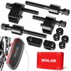 Benlari 0.75inch &1.25inch Driver Floorboard Extensions, Floorboard Spacer Extenders Compatible