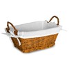 levandeo Wicker Basket Natural 32 x 19 cm Natural Wicker