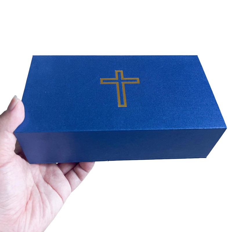 SruiSwei Portable Communion Service Set With 4 Cups,Juice Bottle,Anointing Oil