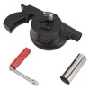 Hand Crank BBQ Blower Lightweight Portable ABS Barbecue Fan for