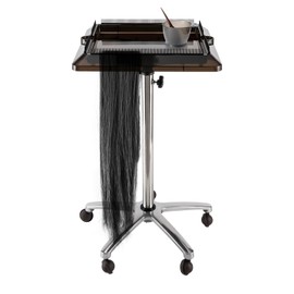 Hair Extension Tool Tray Trolley Cart, Height Adjustable w/RemovableTray