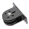 Wall Mount Pulley Wheel Iron Heavy Duty Traction Silent Fixed