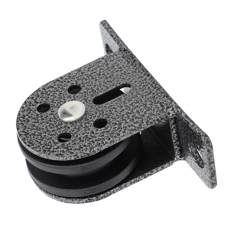 Wall Mount Pulley Wheel Iron Heavy Duty Traction Silent Fixed