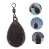 OHPHCALL 5pcs Iron Casting Fishing Sinkers 57g Drop Shot Weights