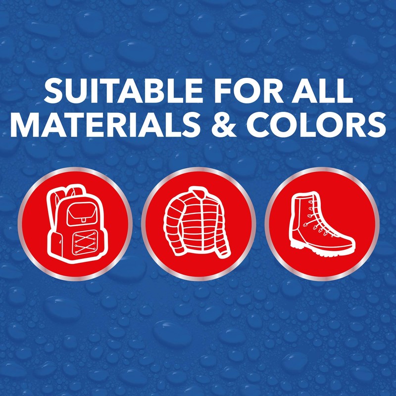 KIWI Camp Dry Performance Fabric Protector Aerosol Spray, Restores Water