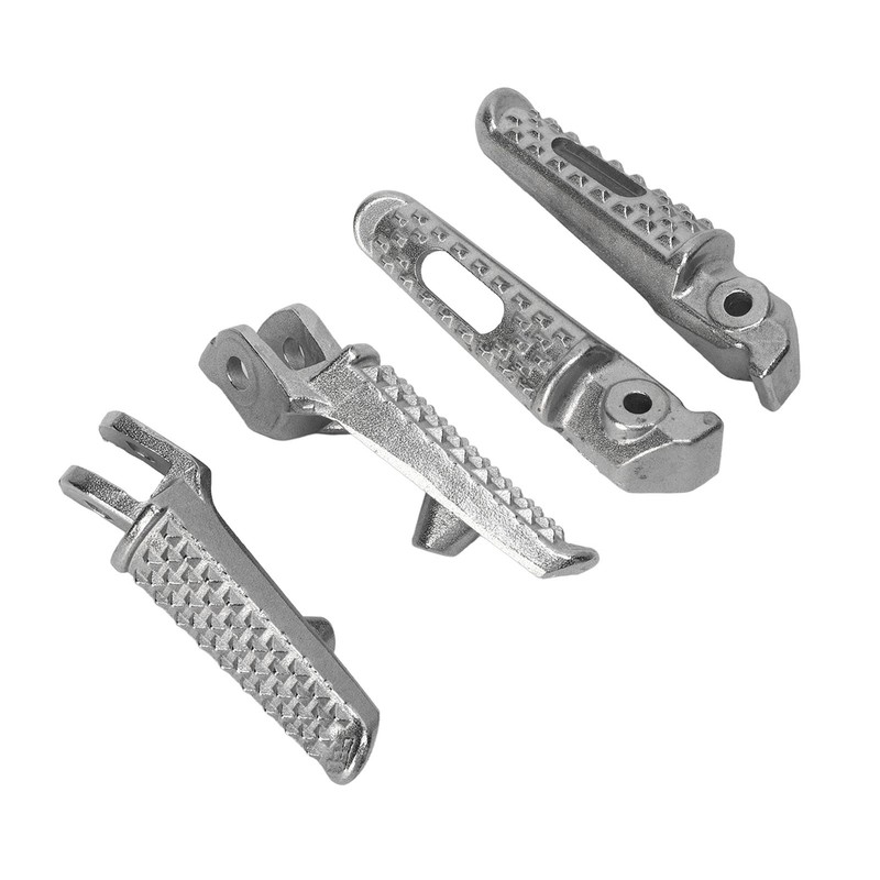 Motorcycle Foot Pegs Complete High Strength Strong Grip Replacement for