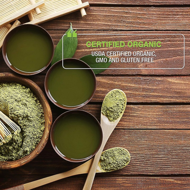 Tipson Organic Matcha Variety Sampler - 6 Flavors (60 Tea