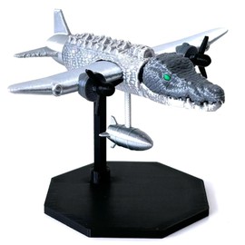 Bombardiro Crocodilo, Italian Brainrot Toy, Self-Assembly Collectible Figure for Creative Play and Display, for Collection and Decoration