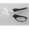 Fujiwa Sangyo All Purpose Scissors, Made in Japan, Stainless Steel,