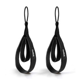 Faittd Pilates Straps,Pilates Double Loop Straps for Pilates Reformer,Fitness D Ring Straps Handle