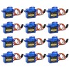 Beffkkip RC Servo 12Pcs SG90 9g Micro Servos for RC