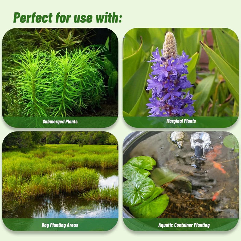 Aquatic Soil for Plants - 2.2LBS, Clay Aquarium Soil Suitable