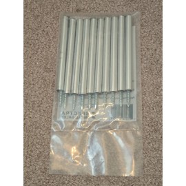 Spectra Metal Sales 10 count 6" Clay Gutter Screws w/ 5" Ferrules Spectra Metal * NEW Sealed