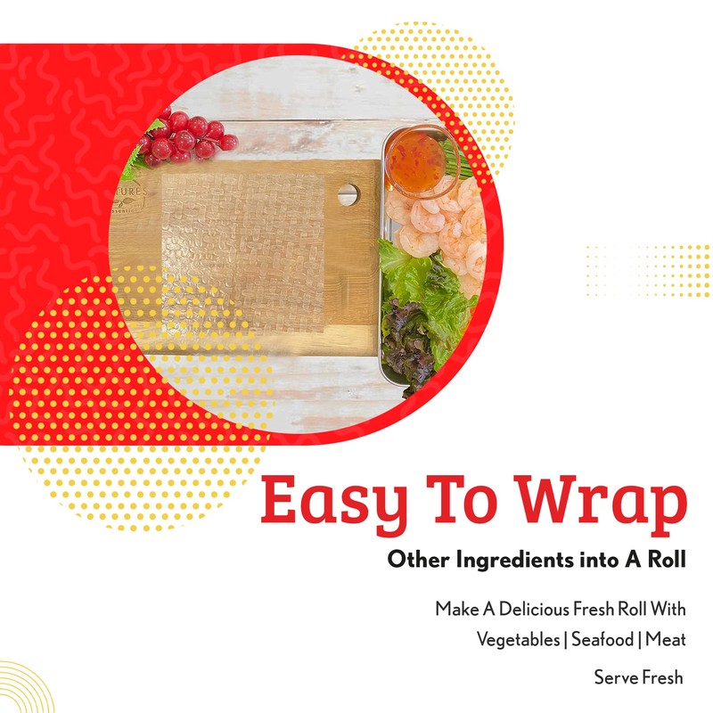 Cathay Fresh Spring Roll Rice Paper Wrappers, Rice Paper Wrappers