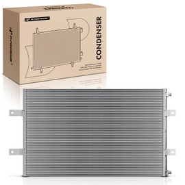 A-Premium A/C Condenser Replace# F6HZ19712A - Compatible with 2003-2006 Sterling Truck LT9500, AT9500, LT7500, LT8500