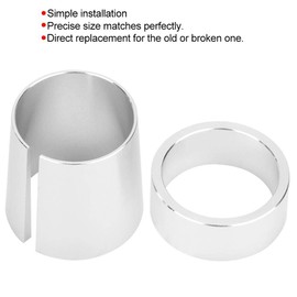 Tapered Shaft Adapter, Shaft Adapter Predator, 1" Gas Tapered Drive Clutch Shaft Adapter Connector Silver Aluminum Fit for Most Gas Golf Cart Factory and After Market Clutches, Adaptateur d'arbre d'em