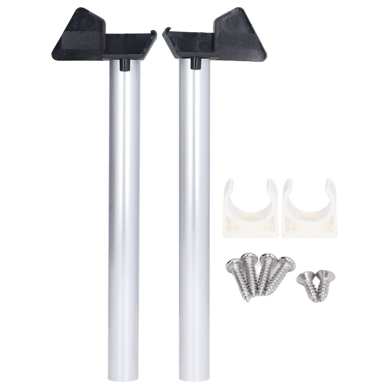 Pack of 2 Greenhouse Rain Gutters, Drainage Downpipe Gutter Kit,