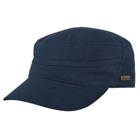 Sterkowski Gorra ligera 100% algodón para patrulla, Azul oscuro, 7-7 1/8