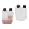 MOTO4U 2 Pcs Oil Mixing Bottle Motorcycle Oil Mixing Aid